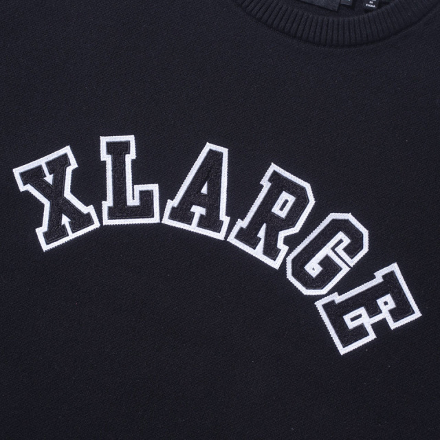 XLARGE / ARCH LOGO CREWNECK KNIT