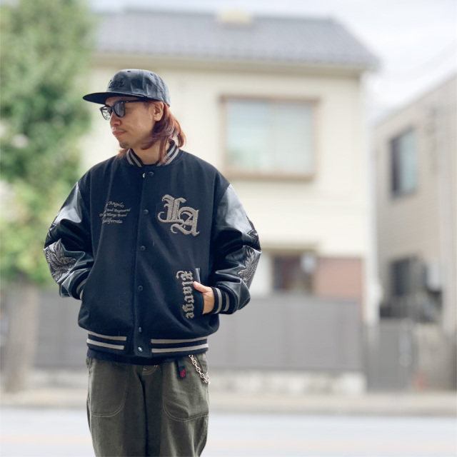 X-LARGE VARSITY JACKET スタジャン XLARGE エクストララージ スタジャン OG LOGO VARSITY JACKET