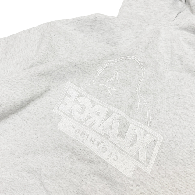 XLARGE / BACKSIDE OG ZIP UP HOODED SWEATSHIRT
