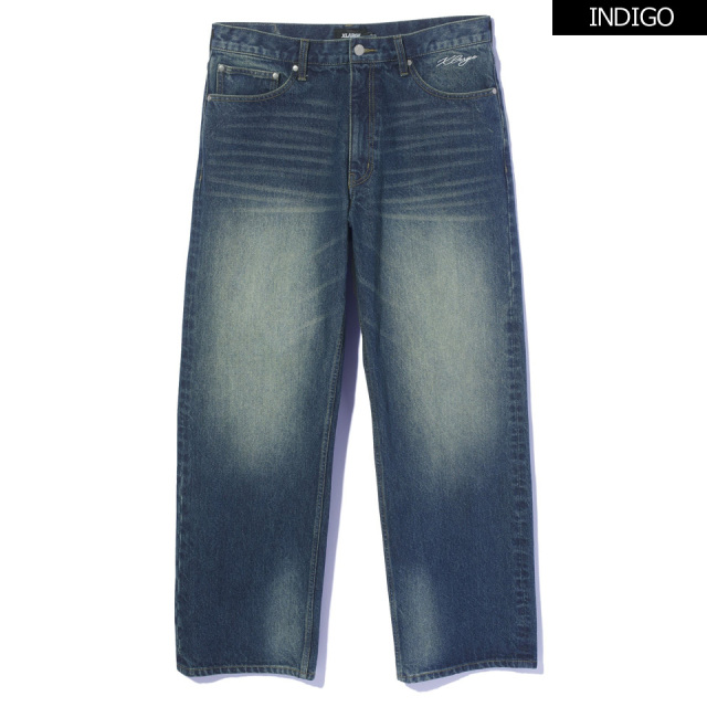 XLARGE / FADED DENIM PANTS