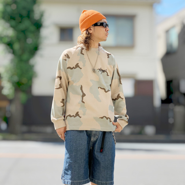 XLARGE / WAFFLE RAGLAN TOP