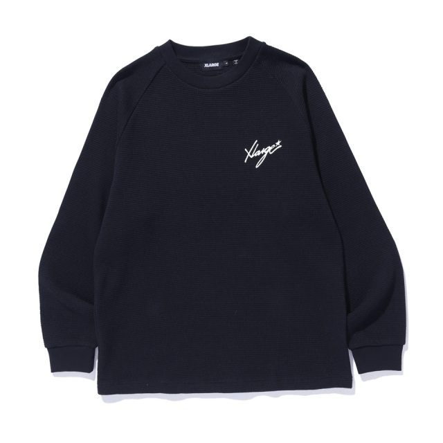 XLARGE / WAFFLE RAGLAN TOP