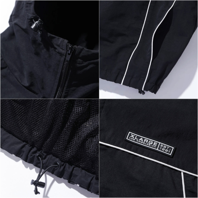 XLARGE / CURVED NYLON JACKET