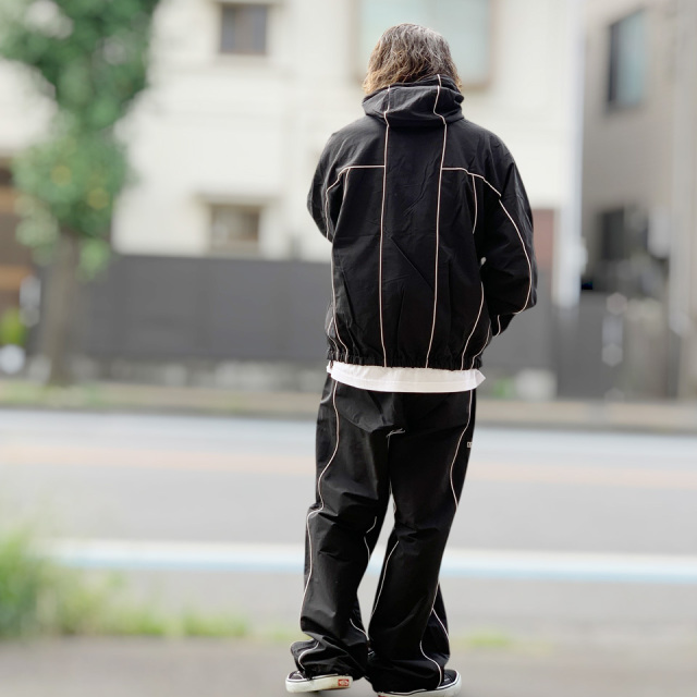 XLARGE / CURVED NYLON PANTS