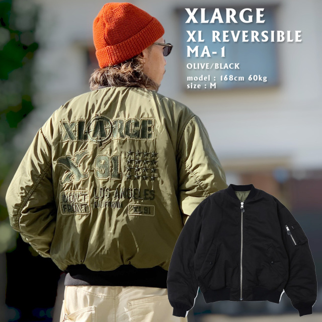 XLARGE エクストララージ XL REVERSIBLE MA-1 (101264021003)