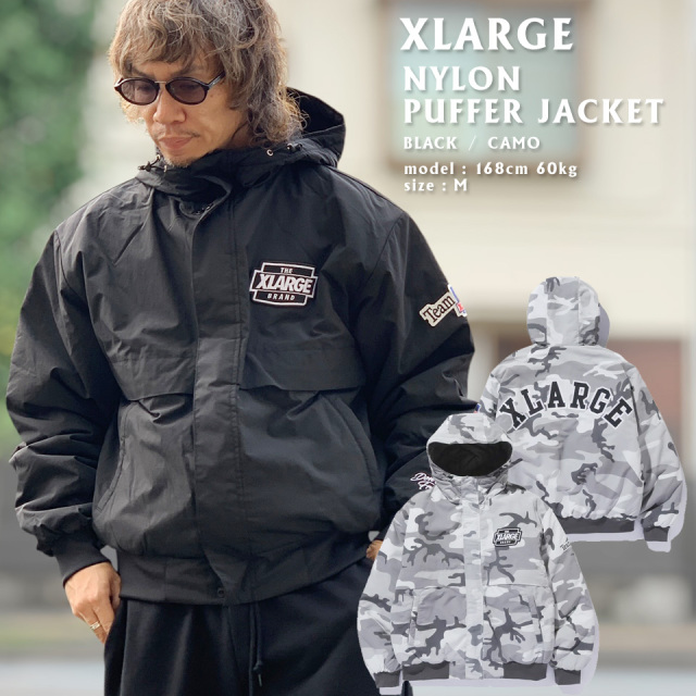 全2色 XLARGE  エクストララージ NYLON PUFFER JACKET (101253021010)