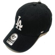 '47 フォーティーセブン ローキャップ 帽子 CLEAN UP CAP - LA ロサンゼルス ドジャース DODGERS ブラック 黒 BLACK