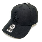 '47 フォーティーセブン ローキャップ 帽子 MVP CAP LOS ANGELES DODGERS LA ブラック/ブラック 黒 BLACK ブラックアウト