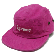 SUPREME シュプリーム WASHED CANVAS CAMP CAP ピンク PINK