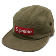 SUPREME シュプリーム WASHED CANVAS CAMP CAP オリーブ OLIVE カーキ