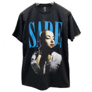 シャーデー SADE S/S Tee ラップTシャツ アーティストTシャツ オフィシャル ブラック 黒 BLACK