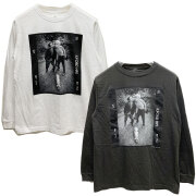 全2色 RED HOT CHILI PEPPERS LS Tee ロンT レッドホットチリペッパーズ ローレンスワトソン LAWRENCE WATSON バンドTシャツ ロックTシャツ アーティストTシャツ ビンテージ加工 ホワイト ブラック 白 黒 WHITE BLACK
