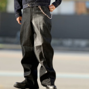 ベンデイビス BEN DAVIS デニムゴリラカットパンツ DENIM GORILLA CUT PANTS フリスコパンツ アメリカ企画 ブラック 黒 BLACK