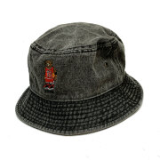 別注 ブッシュクラン BUSH CLAN バケットハット MJ BEAR BUCKET HAT ファンクベア FUNK BEAR 帽子 ハット ブラックデニム BLACK DENIM 黒