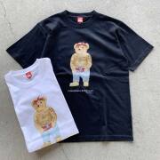 全2色 BUSH CLAN ブッシュクラン FUNK BEAR 2PAC BEAR S/S Tee