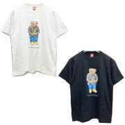 全2色 BUSH CLAN ブッシュクラン Tシャツ FUNK BEAR BIGGIE BEAR S/S Tee
