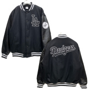 ファナティクス FANATICS スタジャン STADIUM JACKET - LA DODGERS スタジアムジャケット アウター MLB ドジャース ブラック 黒 BLACK ML2324FW0006