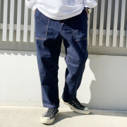 グラミチ Gramicci デニムルーズテーパードパンツ グラミチパンツ DENIM LOOSE TAPERED PANT ワンウォッシュ ONE WASH インディゴ INDIGO デニム G3FU-P004