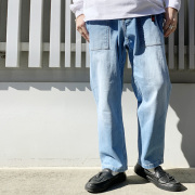 グラミチ Gramicci デニムルーズテーパードパンツ グラミチパンツ DENIM LOOSE TAPERED PANT ミディアムユーズド MEDIUM USED デニム G5SU-P082