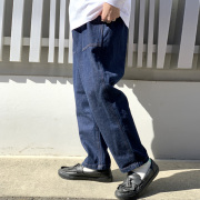 グラミチ Gramicci デニムルーズテーパードパンツ グラミチパンツ DENIM LOOSE TAPERED PANT 2025 ワンウォッシュ ONE WASH インディゴ INDIGO デニム G5SU-P082