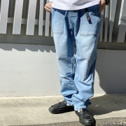 グラミチ Gramicci デニムルーズテーパードリッジパンツ グラミチパンツ DENIM LOOSE TAPERED RIDGE PANT 2025 ミディアムユーズド MEDIUM USED デニム G5SU-P083 GUP6-SJP009
