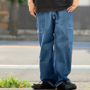 【SALE20%OFF】グラミチ Gramicci デニムパンツ ROCK SLIDE DENIM PANT クライミングパンツ ライトウォッシュ LIGHT WASH G5FM-P058