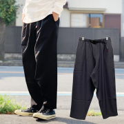 【SALE20%OFF】全2色 グラミチ Gramicci ウールライクワイドテーパードパンツ グラミチパンツ WOOL LIKE WIDE TAPERED PANT ブラック 黒 BLACK チャコール CHACOAL GMP4-FJP003