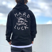 ハードラック HARD LUCK パーカー フーディー OG LOGO HOODED SWEATSHIRT スウェット ブラック 黒 BLACK