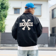 パウエルペラルタ POWELL PERALTA スイングトップ OG JACKET CROSS BONE OGジャケット ブラック 黒 BLACK