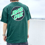 【30%OFF】 全2色 サンタクルーズ SANTA CRUZ サンタクルズ Tシャツ OTHER DOT S/S Tee 半袖  グリーン グラファイト GREEN 緑 チャコールグレー