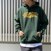 スラッシャー THRASHER パーカー ANTIHERO MAG BANNER P/O HOODIE フーディー アンタイヒーロー アンチヒーロー フォレストグリーン 緑 F.GREEN