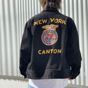 全2色 スリフティルック THRIFTY LOOK コーデュロイジャケット FFA JACKET ショート丈 ブラック ネイビー 黒 紺 BLACK NAVY