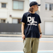 スリフティルック THRIFTY LOOK Tシャツ DEF JAM S/S TEE デフジャム ビンテージ加工 ブラック 黒 BLACK バンドTシャツ バンT