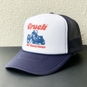 トラックブランド TRUCK BRAND メッシュキャップ TRUCK ALL AMERICAN TRUCKER CAP トラッカーキャップ 帽子 ネイビー/ホワイト 紺 NAVY