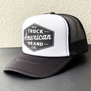 トラックブランド TRUCK BRAND メッシュキャップ HOTEL TRUCKER CAP トラッカーキャップ 帽子 ブラック/ホワイト 黒 BLACK
