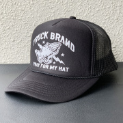 トラックブランド TRUCK BRAND メッシュキャップ PRAY TRUCKER CAP トラッカーキャップ 帽子 ブラック 黒 BLACK