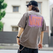 バンズ VANS ヴァンズ Tシャツ MTE OFF GRID S/S Tee バックプリント チャコール CHACOAL  NINE IRON