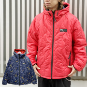 ワイルドシングス WILD THINGS リバーシブルジャケット REVERSIBLE BELAY JACKET アウター プリマロフト レッド 赤 RED ネイビー 紺 NAVY WT24120SK