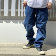 ラングラー WRANGLER デニム ジーンズ US企画 FR FLAME RESISTANT RELAXED FIT JEANS 日本未発売 リラックスフィット ルーズフィット バギーデニム BAGGY DENIM ミディアムインディゴ