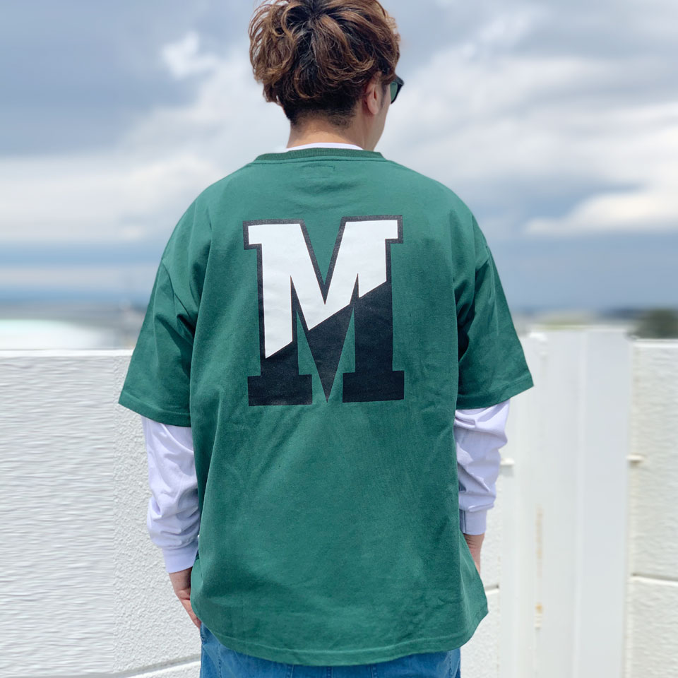 MRV by Mr.vibes Tシャツ MRVIBES COLLEGE LOGO S/S Tee オリジナル ミスターバイブス カレッジロゴ グリーン 緑 GREEN