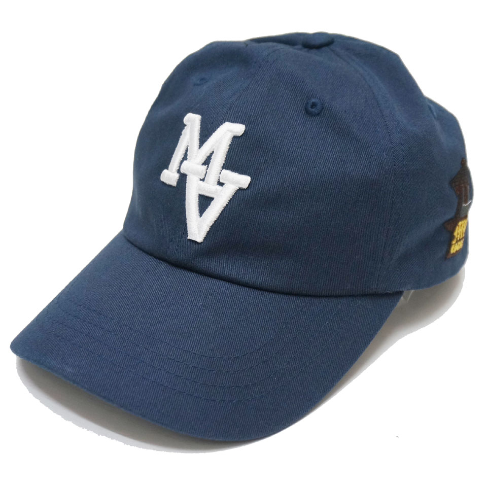 MRV by Mr.vibes ローキャップ WORLD TOUR 6PANEL CAP  帽子 オリジナル ネイビー NAVY 紺