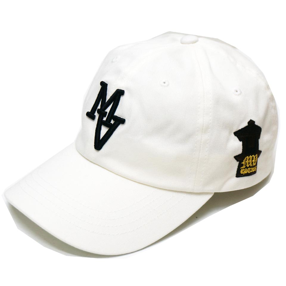 MRV by Mr.vibes ローキャップ WORLD SERIES 6PANEL CAP  帽子 オリジナル ホワイト 白 WHITE
