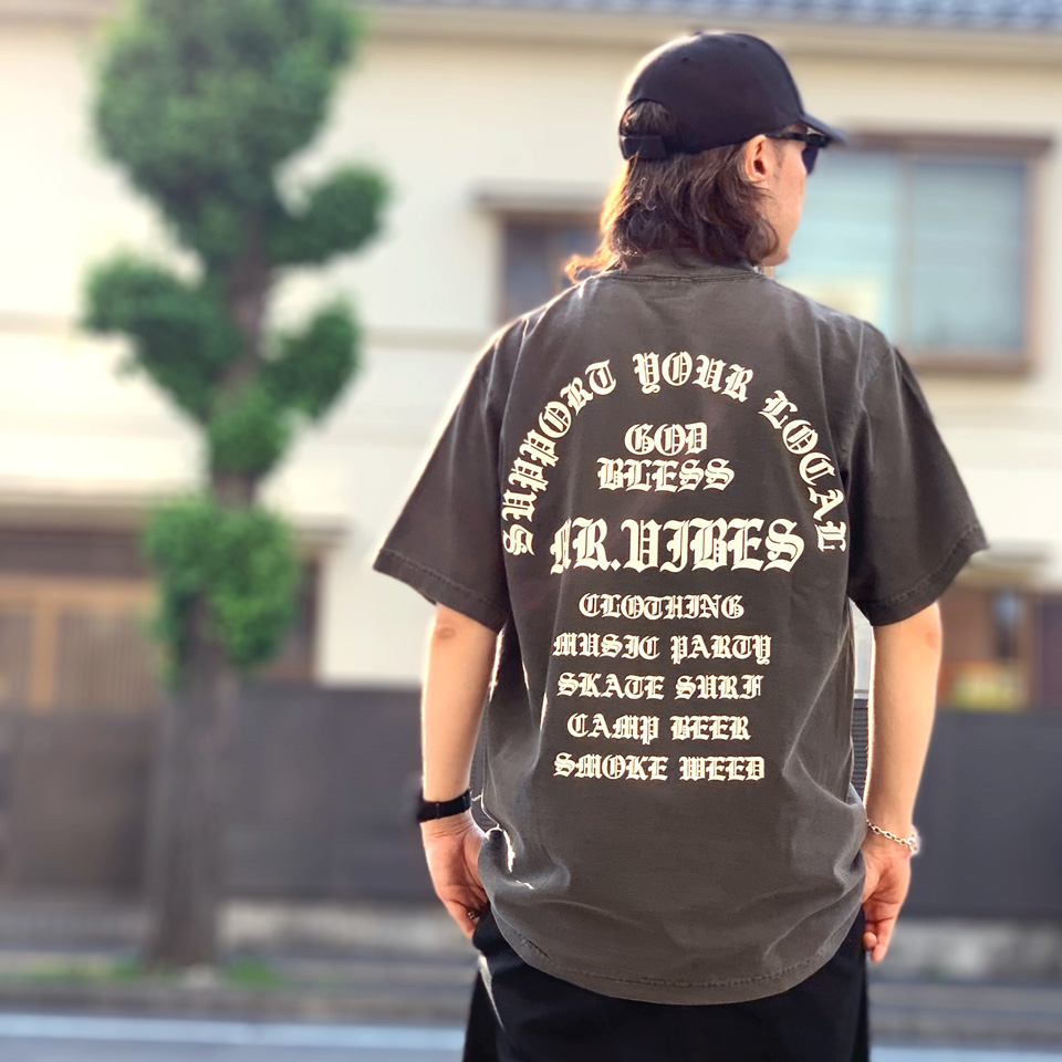 MRV / GOD BLESS WASHED S/S Tee