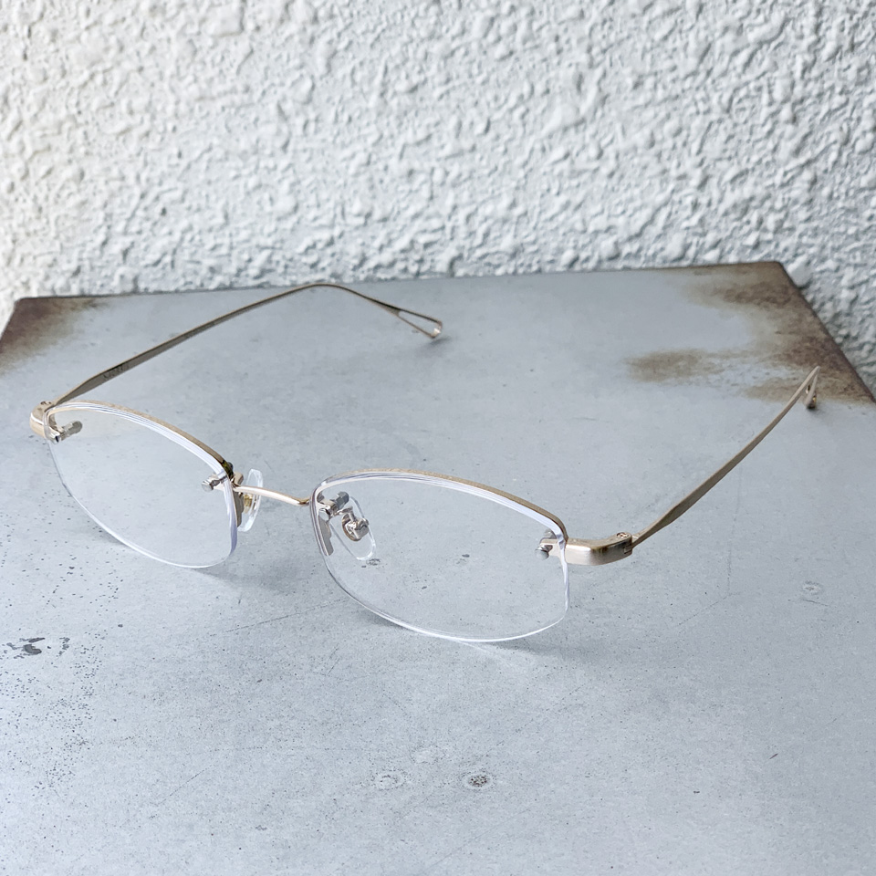NEW. ニュー MORRIS C-2b BLASTED GOLD (CLEAR LENS)
