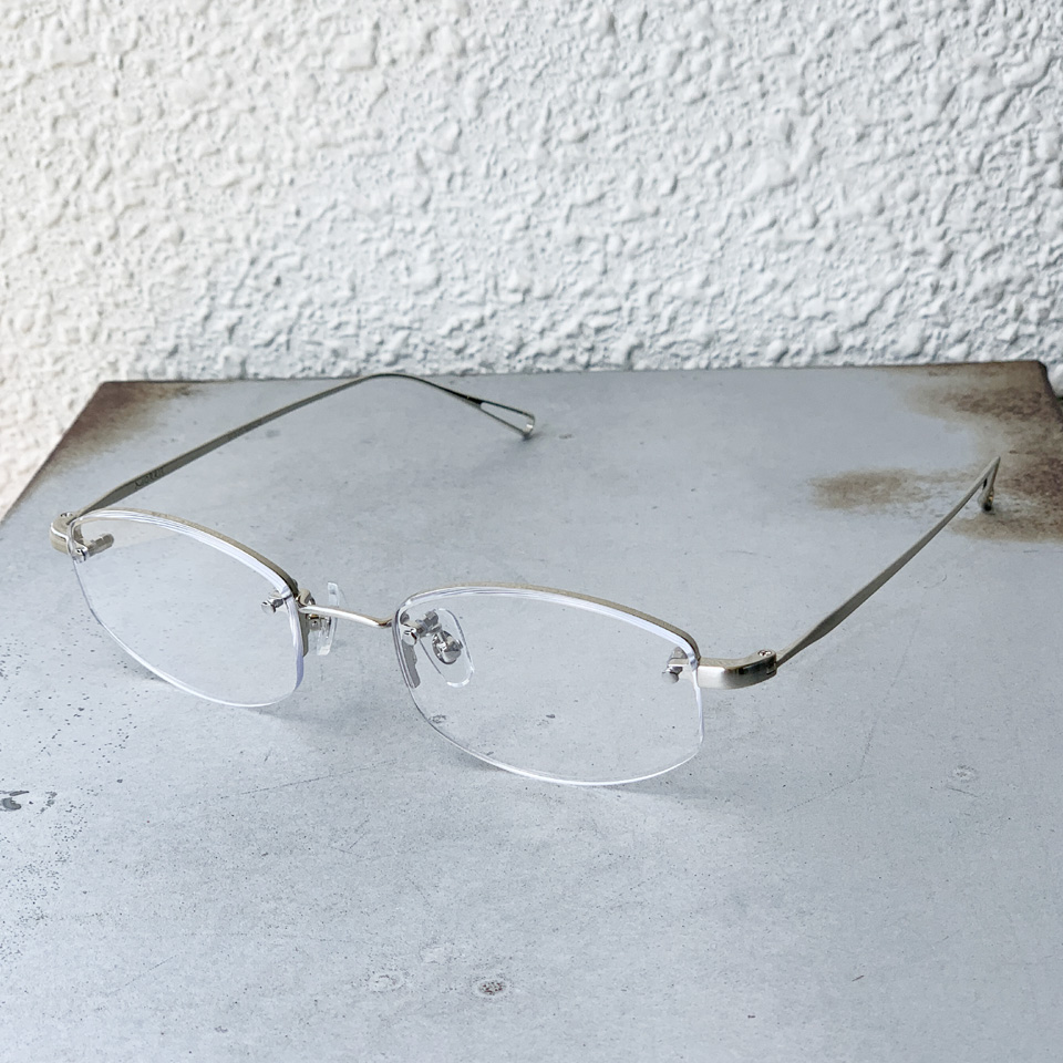 NEW. ニュー MORRIS C-1b BLASTED SILVER (CLEAR LENS)