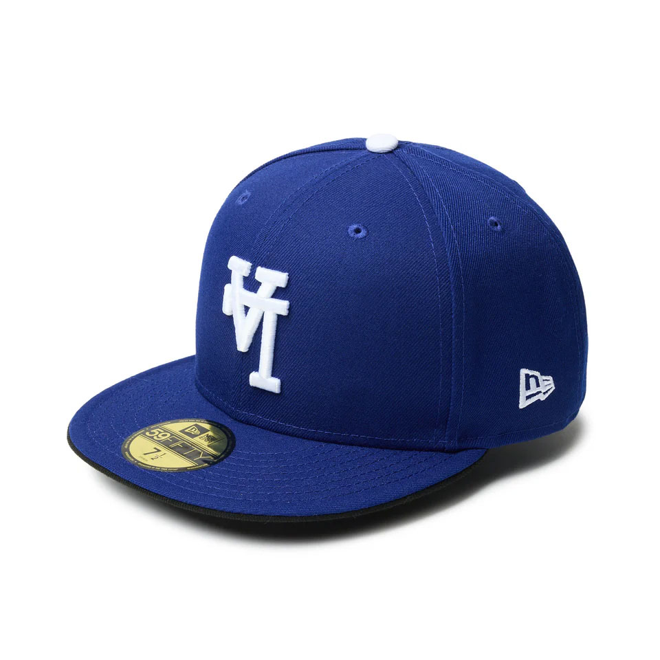 ニューエラ NEW ERA キャップ 59FIFTY MLB Upside Down ロサンゼルス・ドジャース ダークロイヤル ブルー 青