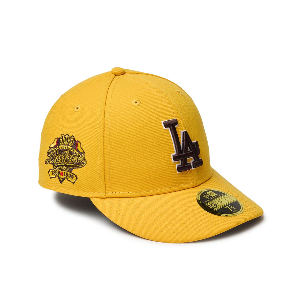 ニューエラ NEW ERA キャップ LP 59FIFTY MLB Color Variation  サンゼルス・ドジャース LA DODGERS ゴールド イエロー 14388391