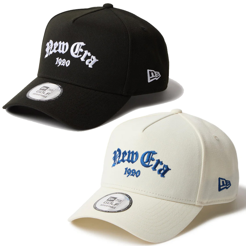 ニューエラ NEW ERA キャップ 9FORTY A-Frame OLD ENGLISH LOGO CAP スナップバック 帽子 ブラック 黒 BLACK ホワイト 白 WHITE 14669113