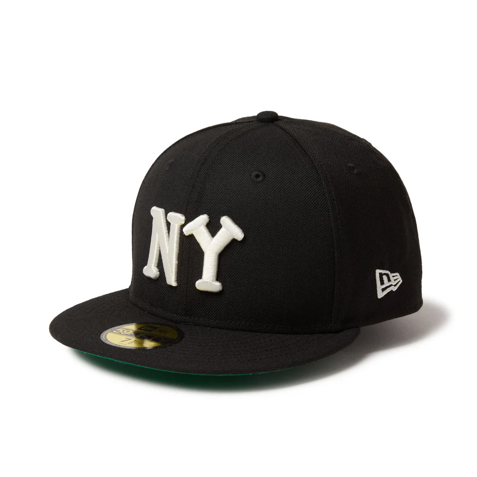 ニューエラ NEW ERA キャップ 59FIFTY ニグロリーグ ニューヨーク・ブラックヤンキース ブラック 黒 BLACK 14668136
