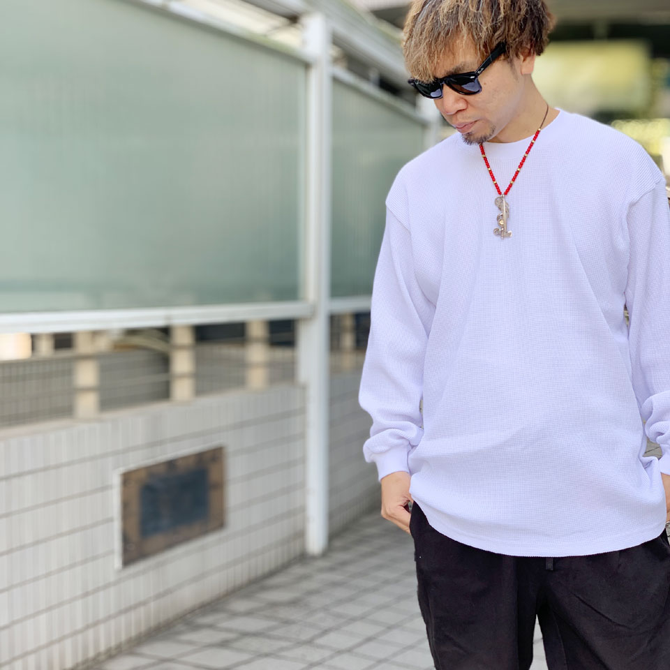 男の子向けプレゼント集結 PRO CLUB Tee L/S THERMAL WEIGHT HEAVY / トップス